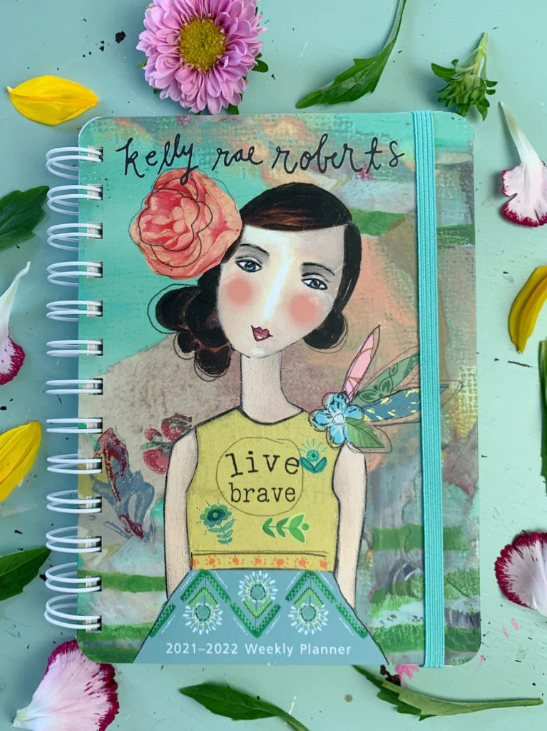 Kelly Rae's 2021-2022 planner cover image