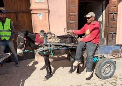 Kelly Rae traveling in Morocco