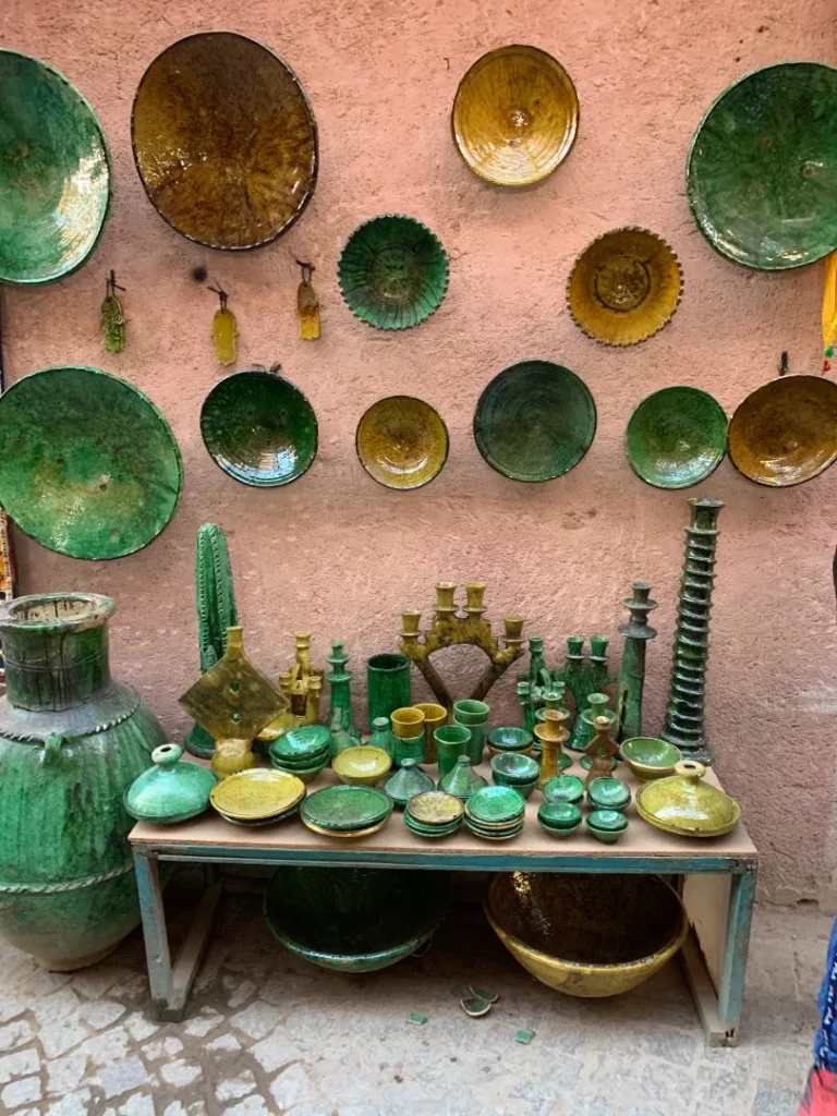 Kelly Rae traveling in Morocco
