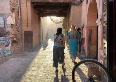 Kelly Rae exploring Morocco