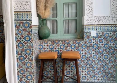 Kelly Rae in Morocco scene
