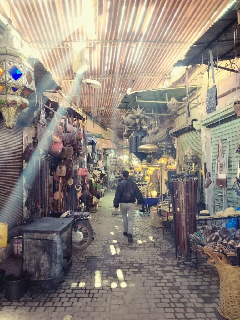 Kelly Rae exploring Morocco