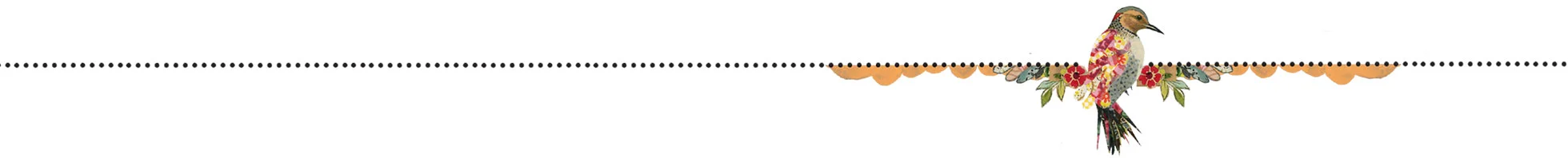 kelly rae roberts bird divider Kelly Rae Roberts' artistic bird themed divider