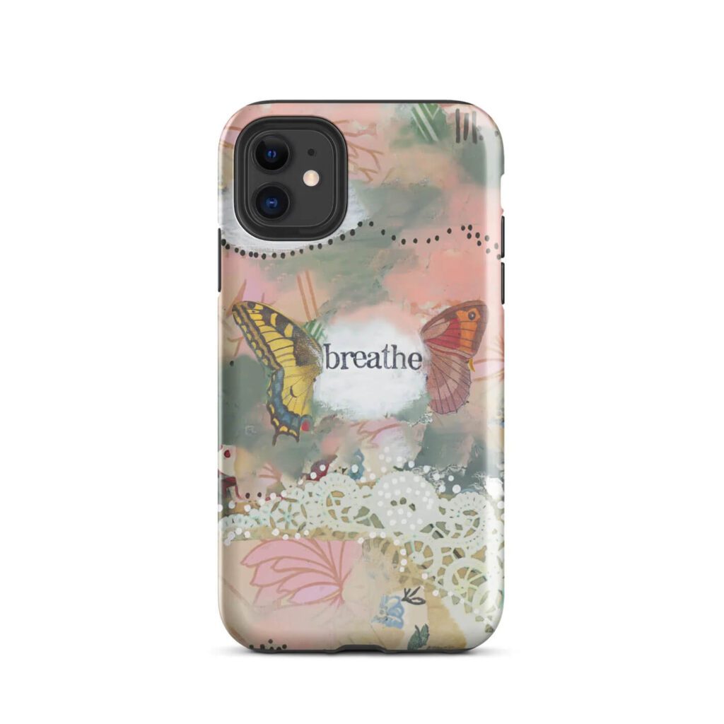 Kelly Rae Roberts Breathe iPhone Case