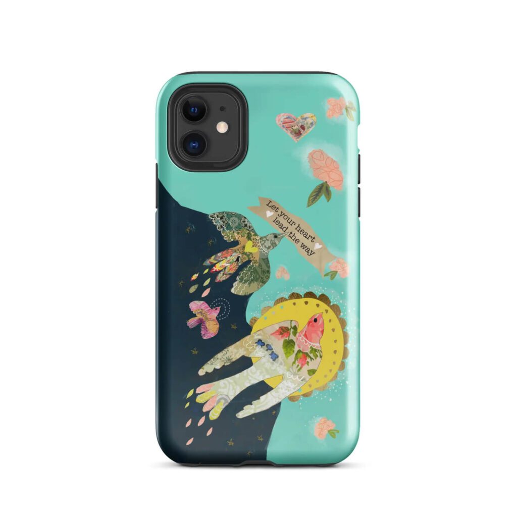 Kelly Rae Roberts Heart-Led iPhone Case