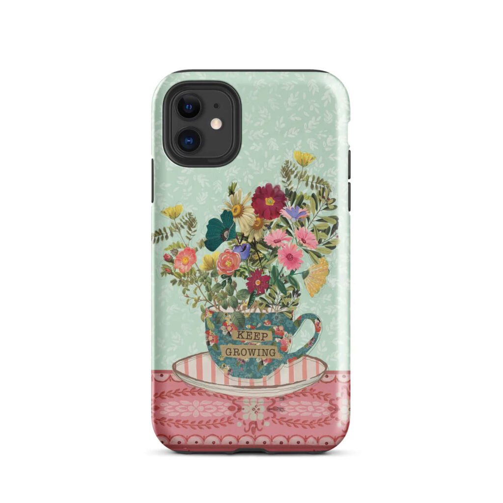 Kelly Rae Roberts Keep Growing iPhone Case