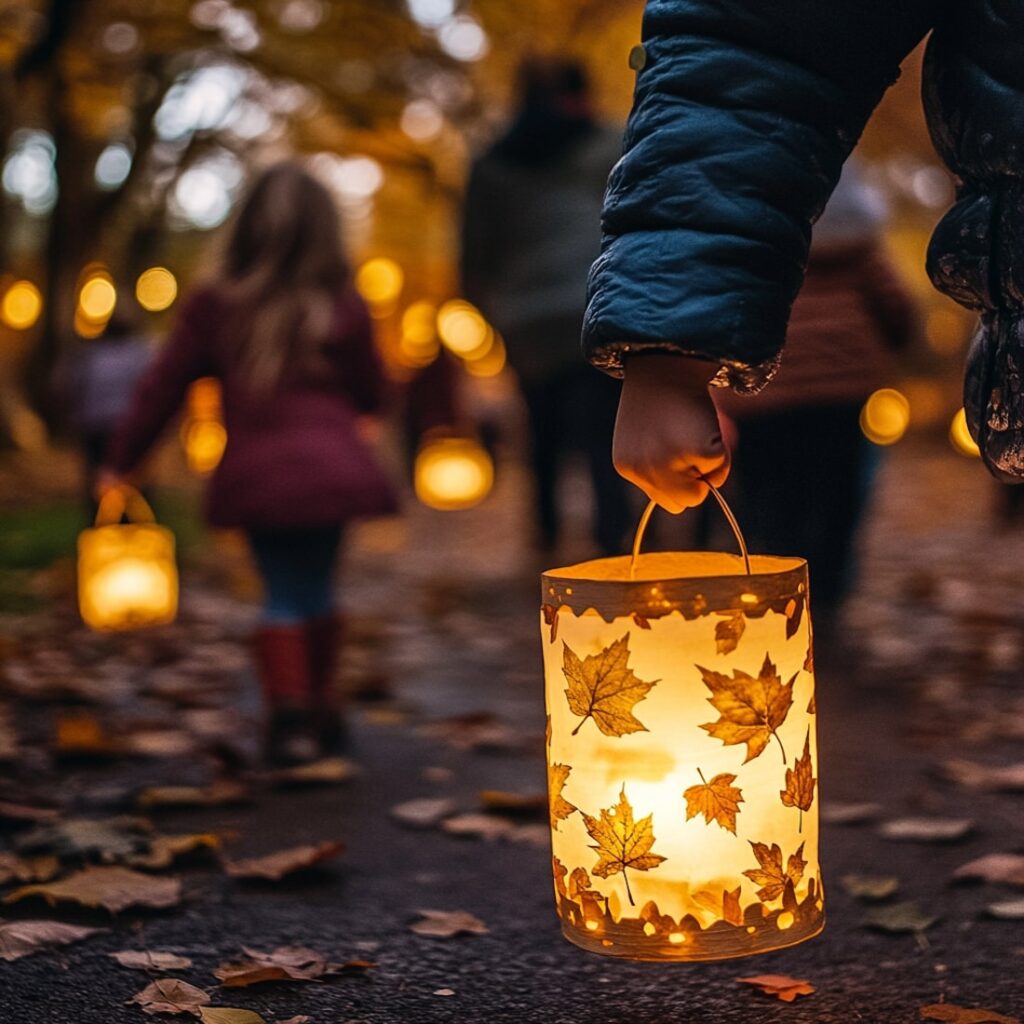 Kelly Rae Roberts lantern walk