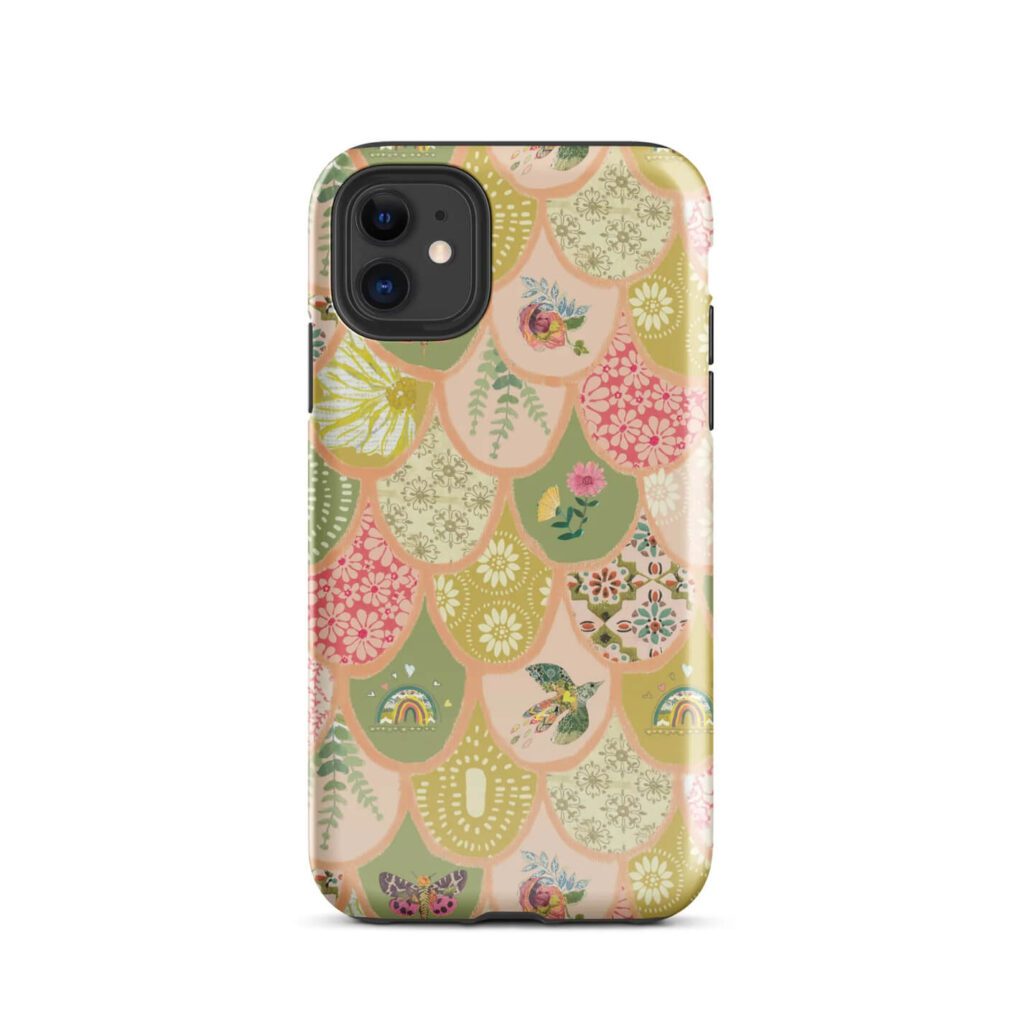 Kelly Rae Roberts Scallop Garden iPhone Case