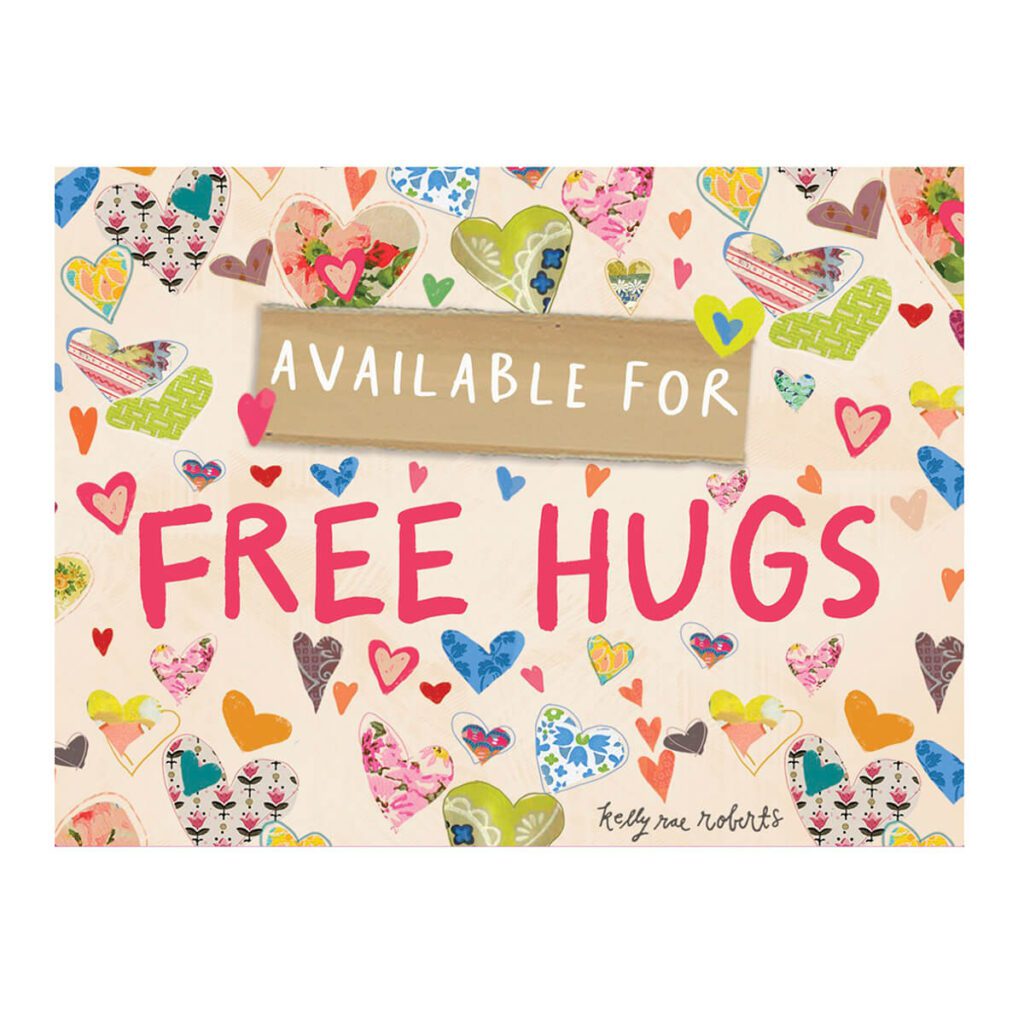 Kelly Rae Roberts Free Hugs Sticker
