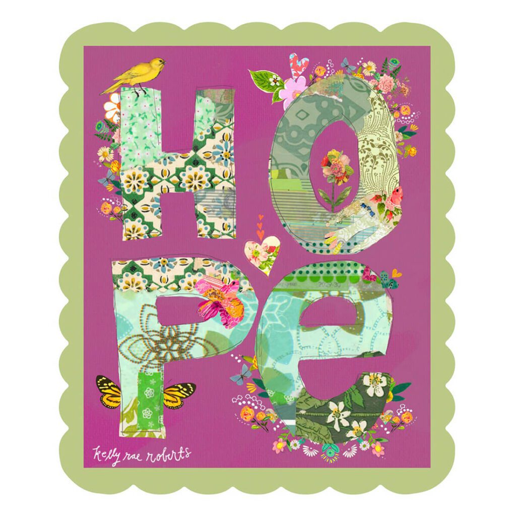 Kelly Rae Roberts Hope II Sticker