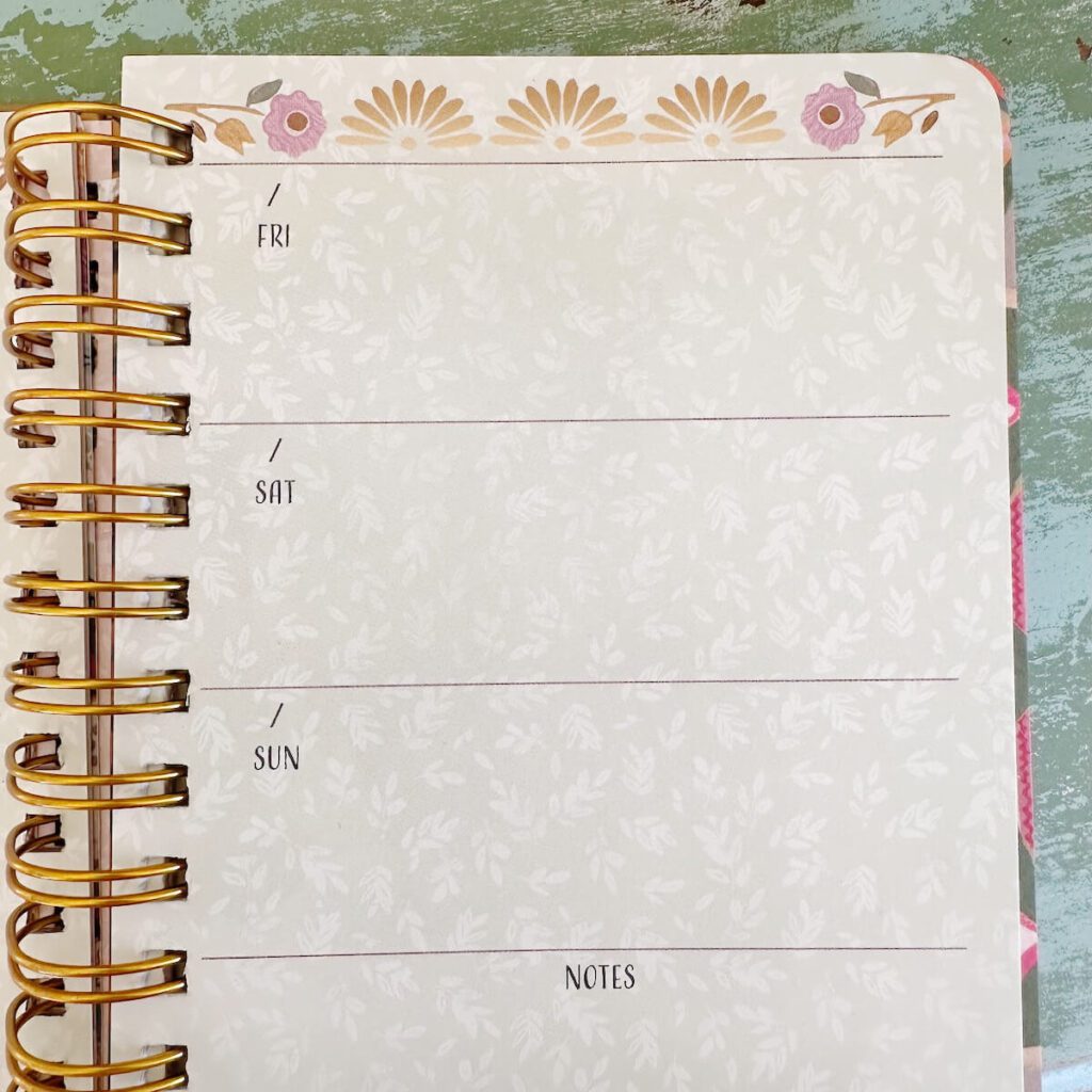 Undated planner by Kelly Rae Roberts