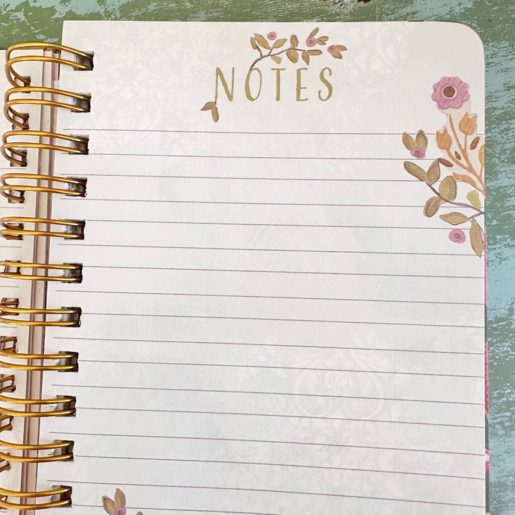 Undated planner by Kelly Rae Roberts
