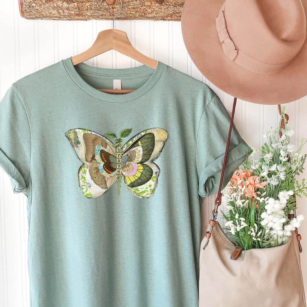 The Brave Tee by Kelly Rae Roberts