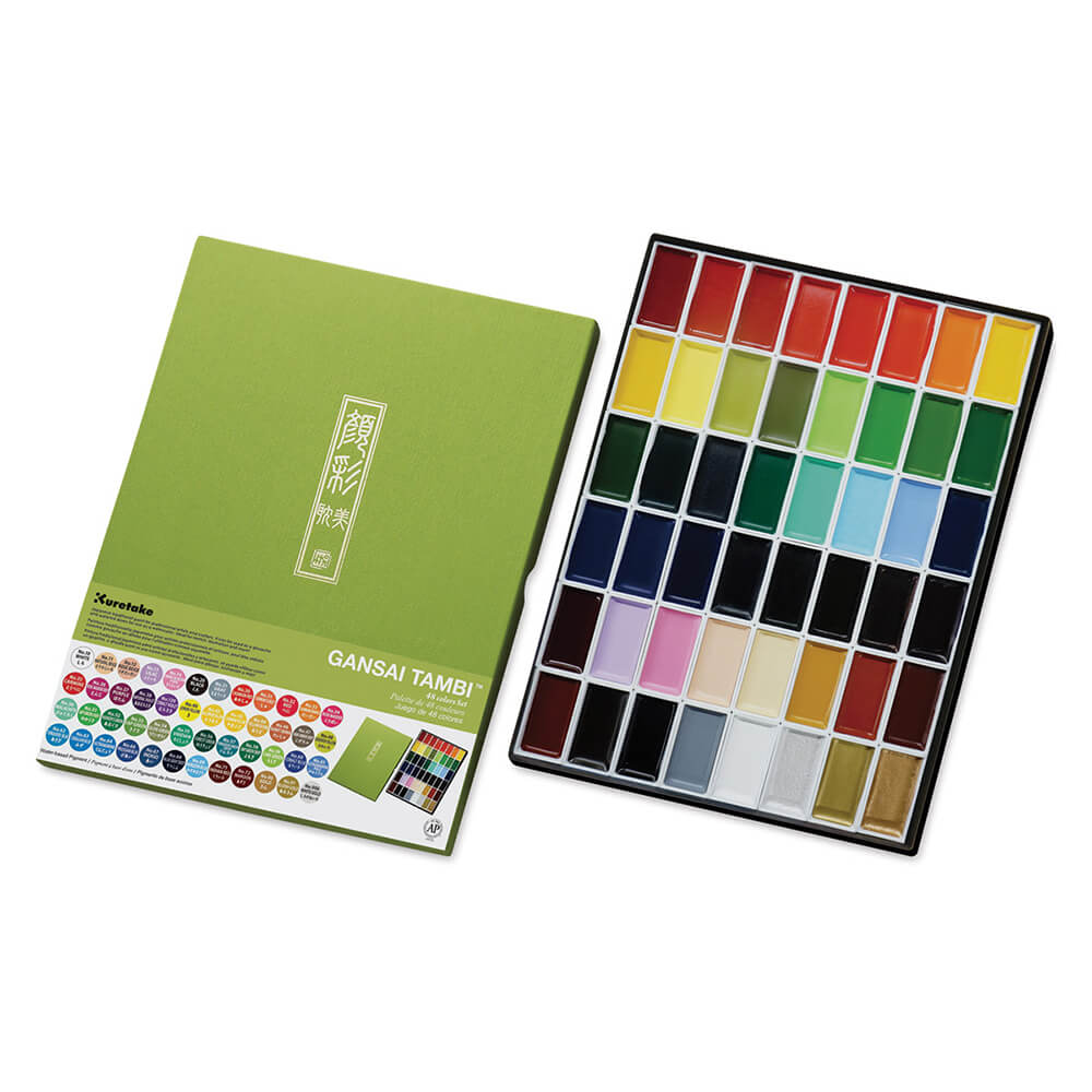 kuretake-watercolor-paint-set kuretake-watercolor-paint-set