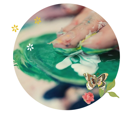 Smooshing Paint