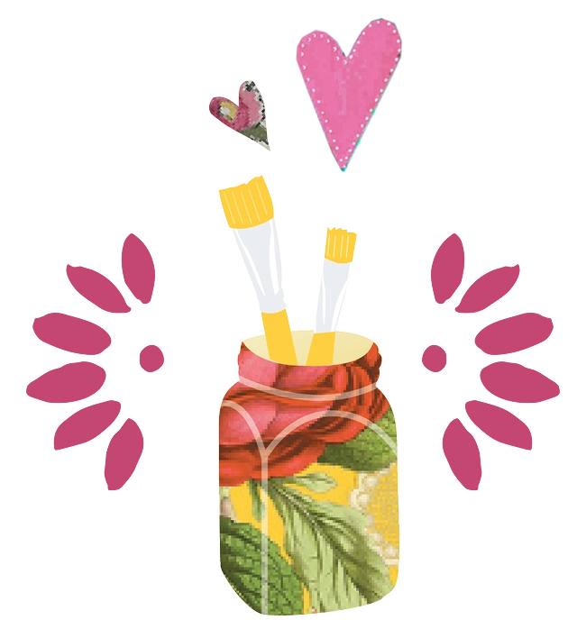 paintbrush-icon Paintbrush icon with hearts coming out