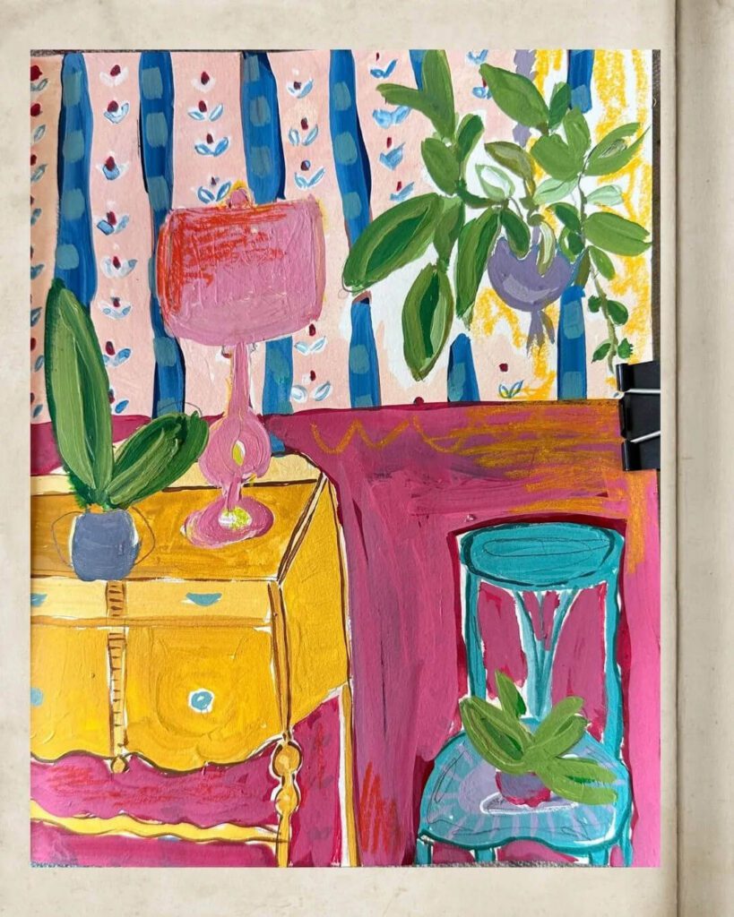 Make Bad Art Journal by mixed media artist Kelly Rae Roberts